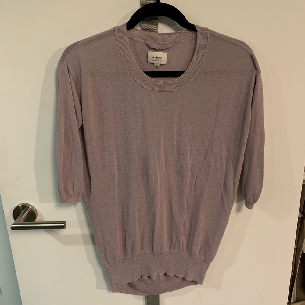 Wilfred silk sweater